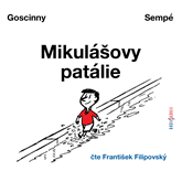 Audiokniha Mikulášovy patálie  - autor René Goscinny   - interpret František Filipovský