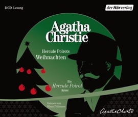 Hörbuch Hercule Poirots Weihnachten  - Autor Agatha Christie   - gelesen von Klaus Dittmann