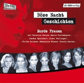 Hörbuch Böse-Nacht-Geschichten/Mords-Frauen 1  - Autor Andreas Franz   - gelesen von Veronica Ferres
