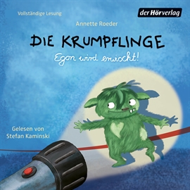 Hörbuch Die Krumpflinge – Egon wird erwischt! Band 2  - Autor Annette Roeder   - gelesen von Stefan Kaminski