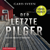 Hörbuch Der letzte Pilger (Ein Fall für Tommy Bergmann 1)  - Autor Gard Sveen   - gelesen von Detlef Bierstedt
