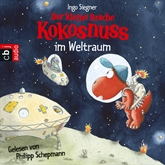Hörbuch Der kleine Drache Kokosnuss im Weltraum  - Autor Ingo Siegner   - gelesen von Philipp Schepmann