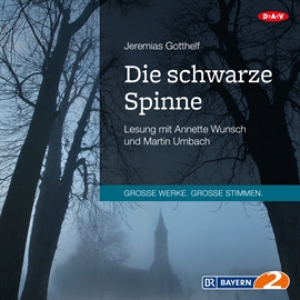 Hörbuch Die schwarze Spinne  - Autor Jeremias Gotthelf   - gelesen von Martin Umbach