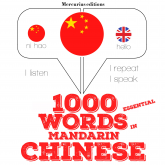 1000 essential words in Mandarin Chinese