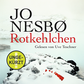 Hörbuch Rotkehlchen (Harry Hole 3)  - Autor Jo Nesbø   - gelesen von Uve Teschner