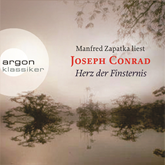 Hörbuch Herz der Finsternis  - Autor Joseph Conrad   - gelesen von Manfred Zapatka