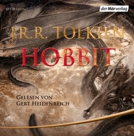 Hörbuch Der Hobbit  - Autor J.R.R. Tolkien   - gelesen von Gert Heidenreich