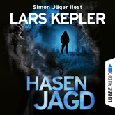 Hörbuch Hasenjagd (Joona Linna 6)  - Autor Lars Kepler   - gelesen von Simon Jäger