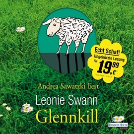 Hörbuch Glennkill: Ein Schafskrimi  - Autor Leonie Swann   - gelesen von Andrea Sawatzki