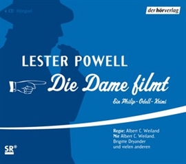 Hörbuch Die Dame filmt  - Autor Lester Powell   - gelesen von Schauspielergruppe