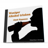 Hörbuch Weniger Alkohol trinken (dank Hypnose)  - Autor Michael Bauer   - gelesen von Michael Bauer