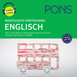 Hörbuch PONS Wortschatz-Hörtraining Englisch  - Autor PONS   - gelesen von Schauspielergruppe