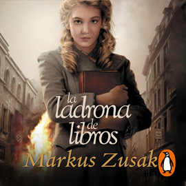 Audiolibro La ladrona de Libros  - autor Markus Zusak   - Lee Mercè Montalà