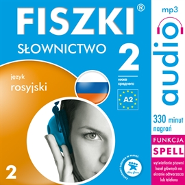 Audiobook FISZKI - język rosyjski. Słownictwo 2  - autor Kinga Perczyńska   - czyta zespół aktorów
