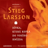 Audiokniha Dívka, která kopla do vosího hnízda - Milénium 3  - autor Stieg Larsson   - interpret Martin Stránský