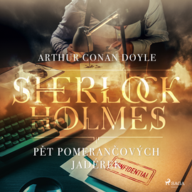 Audiokniha Sherlock Holmes: Pět pomerančových jadérek  - autor Arthur Conan Doyle   - interpret Václav Knop