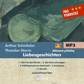 Audiokniha Liebesgeschichten  - autor Arthur Schnitzler;Theodor Storm   - interpret Florian Tilzer