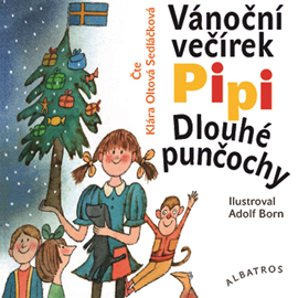Audiokniha Vánoční večírek Pipi Dlouhé punčochy  - autor Astrid Lindgrenová   - interpret Klára Sedláčková Oltová