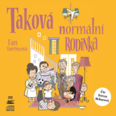 Audiokniha Taková normální rodinka  - autor Fan Vavřincová   - interpret Tereza Bebarová