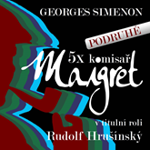 Audiokniha 5x komisař Maigret podruhé  - autor Georges Simenon   - interpret více herců