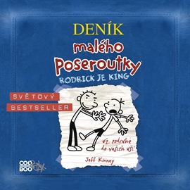Audiokniha Deník malého poseroutky 2 - Rodrick je king  - autor Jeff Kinney   - interpret Václav Kopta
