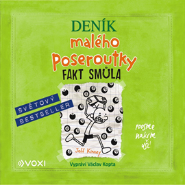 Audiokniha Deník malého poseroutky 8 - Fakt smůla  - autor Jeff Kinney   - interpret Václav Kopta