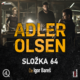 Audiokniha Složka 64  - autor Jussi Adler-Olsen   - interpret Igor Bareš