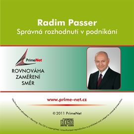 Audiokniha Správná rozhodnutí v podnikání  - autor Radim Passer   - interpret Radim Passer