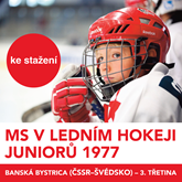 MS v ledním hokeji juniorů 1977 – Banská Bystrica (ČSSR – Švédsko) – 3.třetina