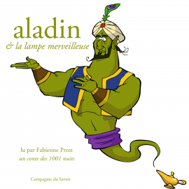 Hörbuch Aladin et la lampe merveilleuse, un conte des 1001 nuits  - Autor 1001 Nuits   - gelesen von Fabienne Prost