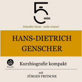 Hans-Dietrich Genscher: Kurzbiografie kompakt