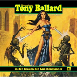 Hörbuch In den Klauen der Knochenmänner (Tony Ballard 24)  - Autor A.F. Morland   - gelesen von Schauspielergruppe