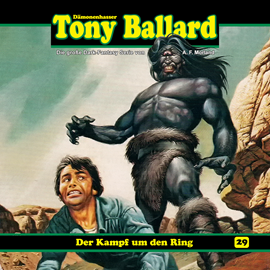 Hörbuch Der Kampf um den Ring (Tony Ballard 29)  - Autor A. F. Morland;Thomas Birker   - gelesen von Schauspielergruppe
