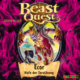 Hörbuch Ecor, Hufe der Zerstörung (Beast Quest 20)  - Autor Adam Blade   - gelesen von Jona Mues