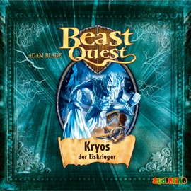 Hörbuch Kryos, der Eiskrieger (Beast Quest 28)  - Autor Adam Blade   - gelesen von Jona Mues