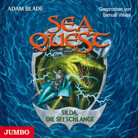 Hörbuch Sea Quest 2. Silda, die Seeschlange  - Autor Adam Blade   - gelesen von Samuel Weiss