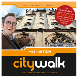 Hörbuch Citywalk - Der akustische Stadtführer. Münster  - Autor Adam Riese   - gelesen von Adam Riese