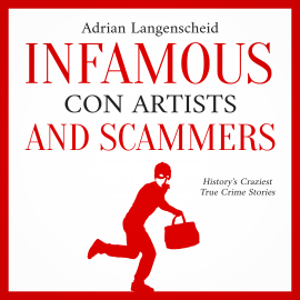 Hörbuch Infamous Con Artists and Scammers:  - Autor Adrian Langenscheid   - gelesen von Tom Chandler