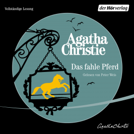 Hörbuch Das fahle Pferd  - Autor Agatha Christie   - gelesen von Peter Weis