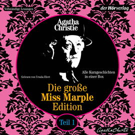 Hörbuch Die große Miss-Marple-Edition Teil 1  - Autor Agatha Christie   - gelesen von Ursula Illert
