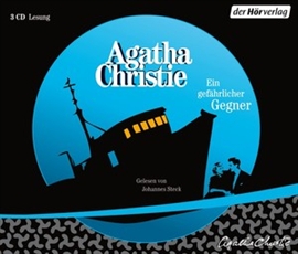 Hörbuch Ein gefährlicher Gegner  - Autor Agatha Christie   - gelesen von Johannes Steck