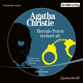 Hörbuch Hercule Poirot rechnet ab  - Autor Agatha Christie   - gelesen von Martin Maria Schwarz