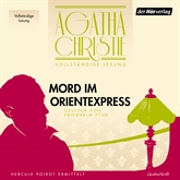 Hörbuch Mord im Orientexpress. Die vollständige Lesung  - Autor Agatha Christie   - gelesen von Friedhelm Ptok