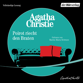 Hörbuch Poirot riecht den Braten  - Autor Agatha Christie   - gelesen von Martin Maria Schwarz
