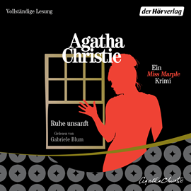 Hörbuch Ruhe unsanft  - Autor Agatha Christie   - gelesen von Gabriele Blum