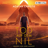 Hörbuch Tod auf dem Nil  - Autor Agatha Christie   - gelesen von Gerd Anthoff