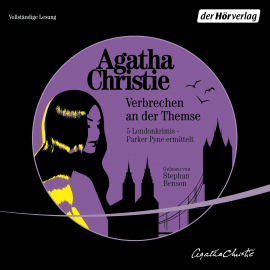 Hörbuch Verbrechen an der Themse  - Autor Agatha Christie   - gelesen von Stephan Benson