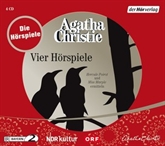 Hörbuch Vier Hörspiele  - Autor Agatha Christie   - gelesen von Schauspielergruppe