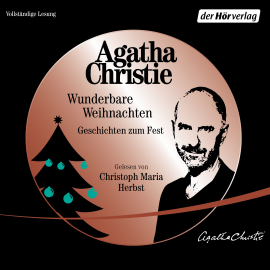 Hörbuch Wunderbare Weihnachten  - Autor Agatha Christie   - gelesen von Christoph Maria Herbst