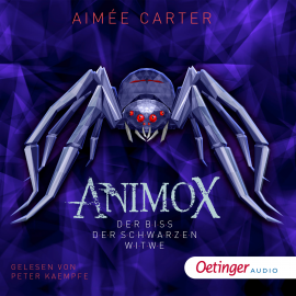 Hörbuch Animox. Der Biss der Schwarzen Witwe  - Autor Aimée Carter   - gelesen von Peter Kaempfe